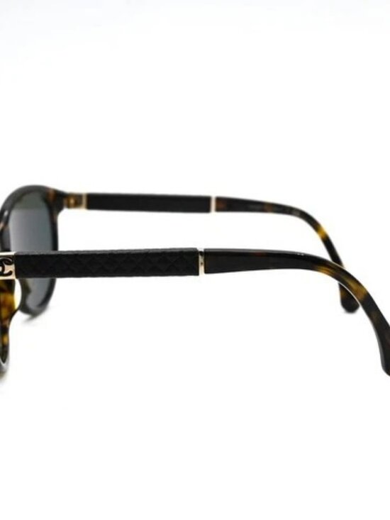 CHANEL CC Logos Sunglasses Eye Were Plastic Metal Brown 3229-Q-A 67KC557 main image 9